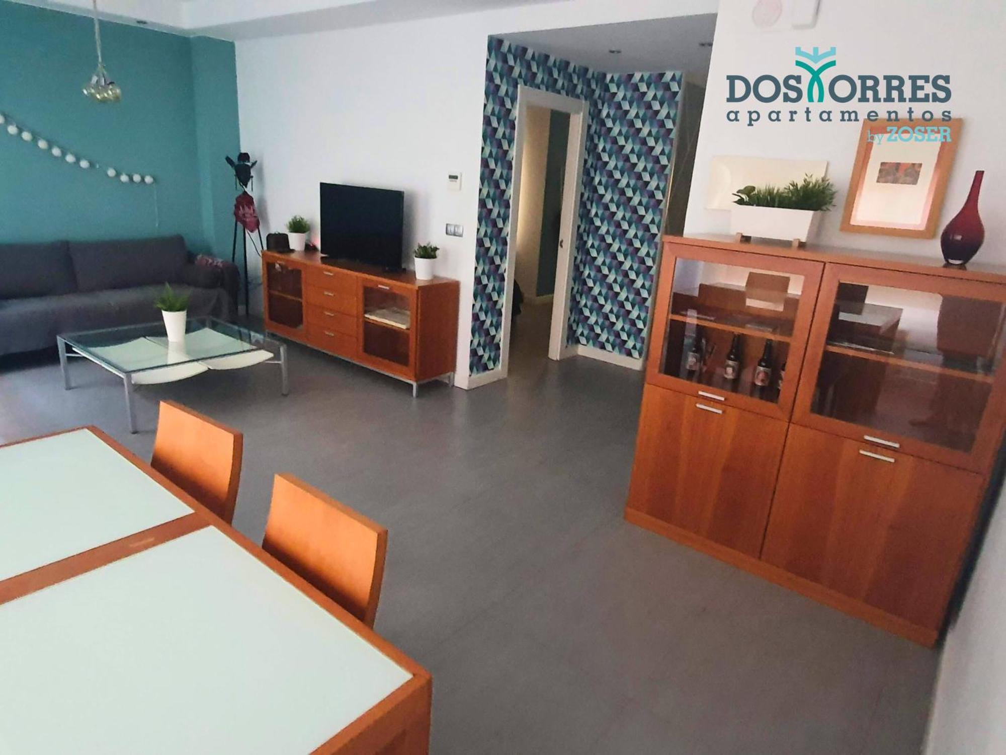 Ferienwohnung Dos Torres Puerta Del Carmen - Moderno Y Espacioso En El Centro Saragossa Exterior foto